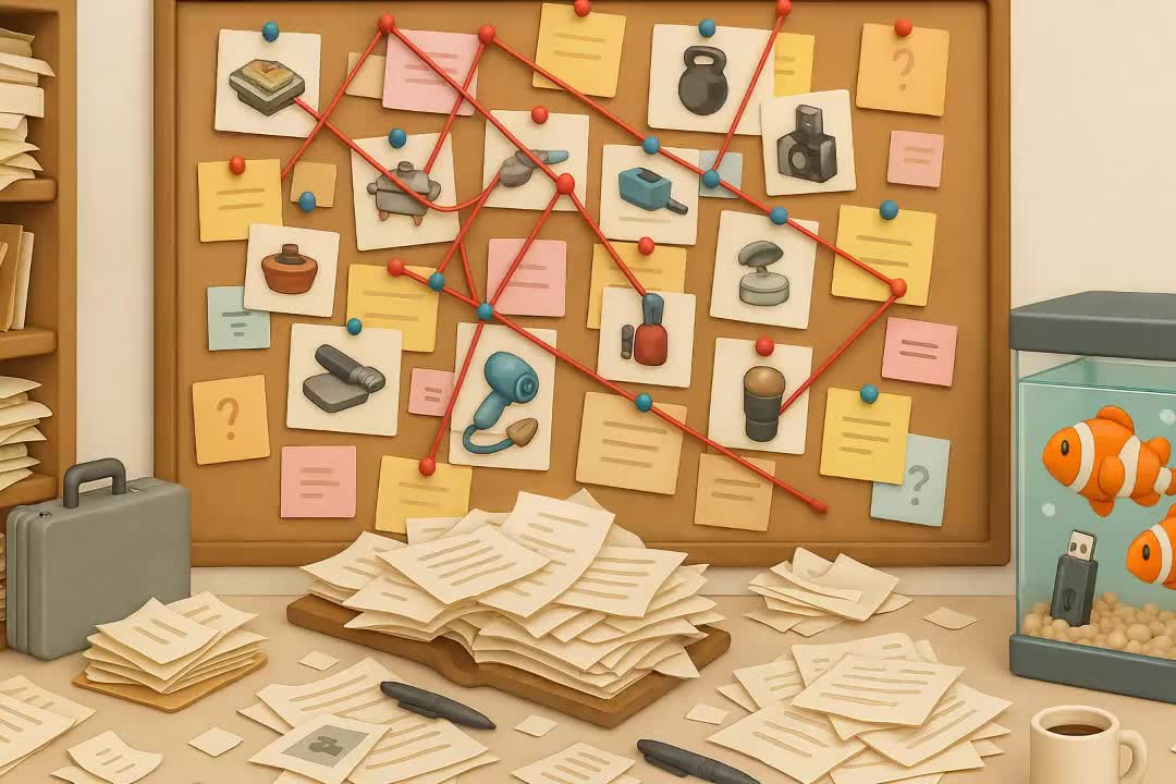 Your work data is messy, scattered across countless formats and locations, making it a nightmare to parse and understand. poster